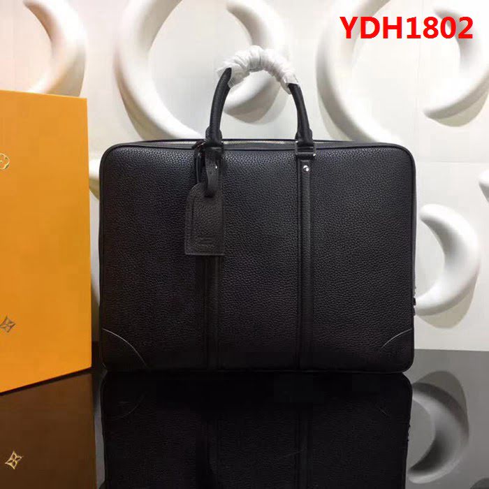 路易威登LV頂級原單 N56003 YDHTaurillon小牛皮 Porte-Documents Voyage公事包 YDH1802