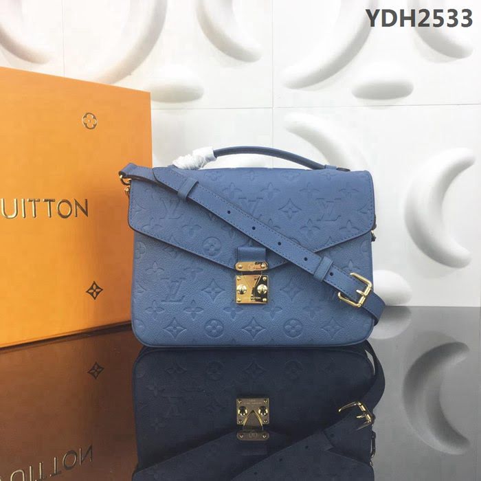 路易威登LV 頂級原單 Pochette Metis手袋 Monogram Empreinte皮革 時尚手提肩背斜挎包  YDH2533