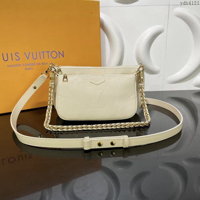 LOUIS VUITTON專櫃新款包包 路易威登Multi Pochette Accessoires斜挎包 LV雙包雙鏈女包  ydh4121