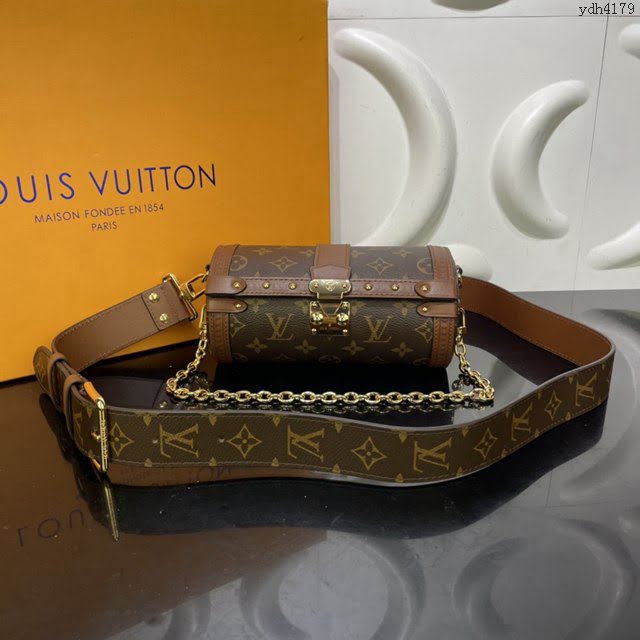 Louis Vuitton新款女包 M57835 路易威登Papillon Trunk手袋 LV单肩斜挎包  ydh4179