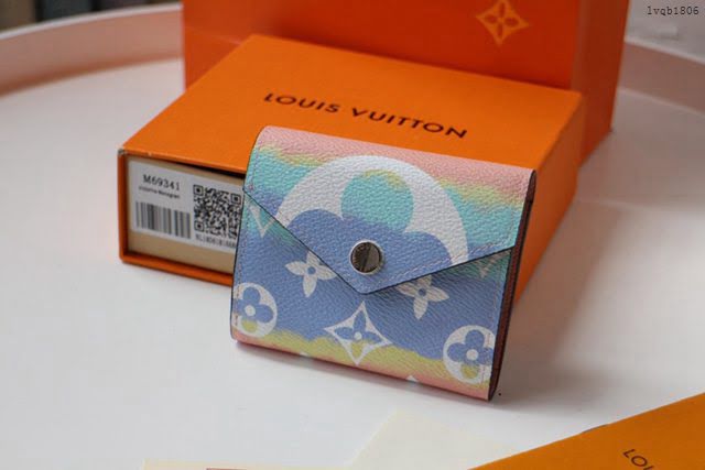 lv錢包 M69341 ZOé WALLET 2020夏季系列特別版Zoé錢包 lv翻蓋女士短錢包  lvqb1806