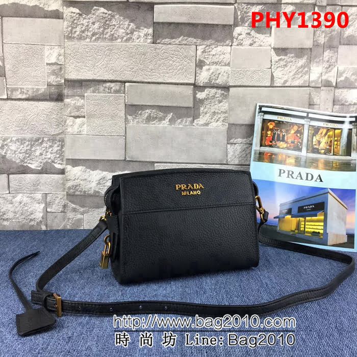 普拉達PRADA原單 新款 prada esplanade bag 1BH043原廠義大利荔枝紋牛皮單肩斜挎包 PHY1390