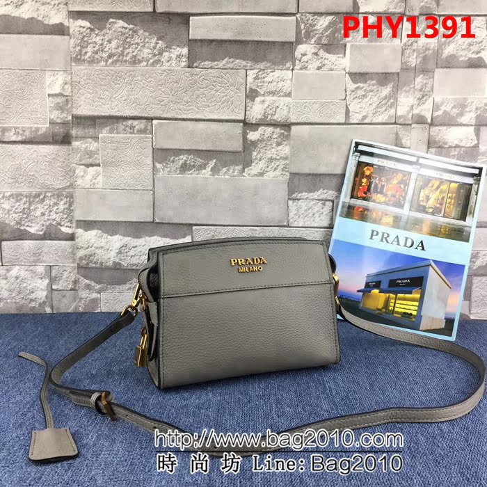 普拉達PRADA原單 新款 prada esplanade bag 1BH043原廠義大利荔枝紋牛皮單肩斜挎包 PHY1391