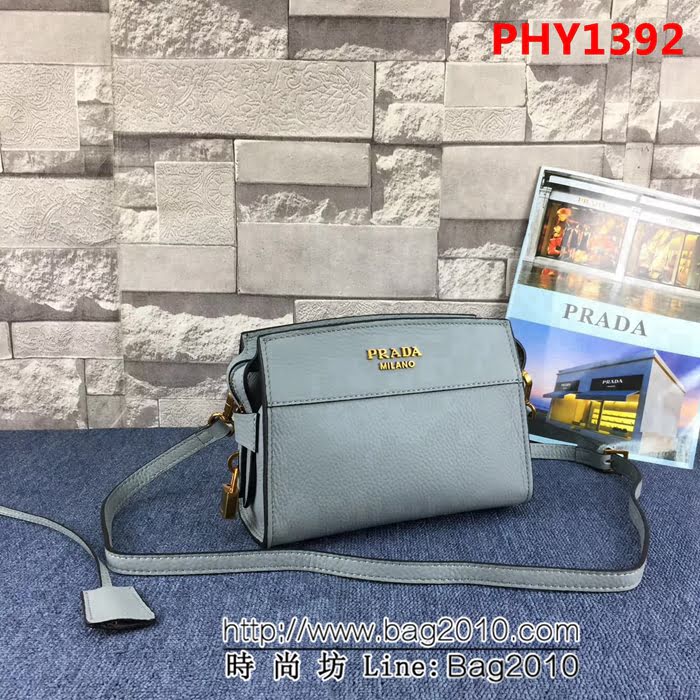 普拉達PRADA原單 新款 prada esplanade bag 1BH043原廠義大利荔枝紋牛皮單肩斜挎包 PHY1392