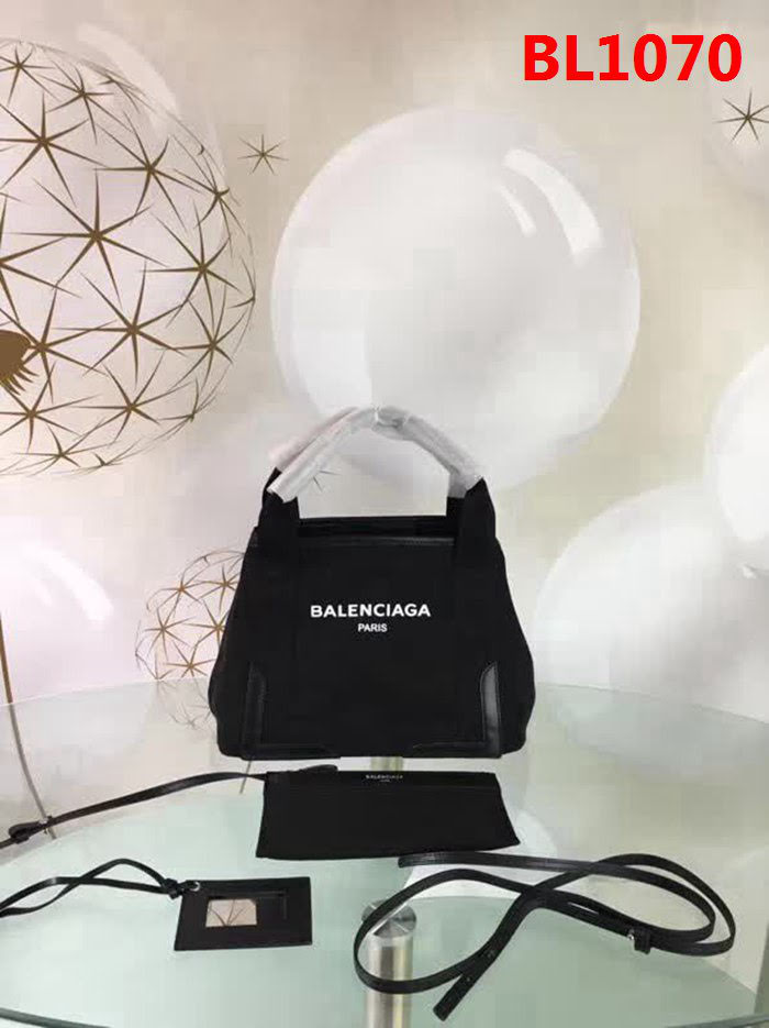 BALENCIAG巴黎世家 17春夏新款 NAVY CABAS 子母購物袋 進口耐磨棉質帆布  BL1070