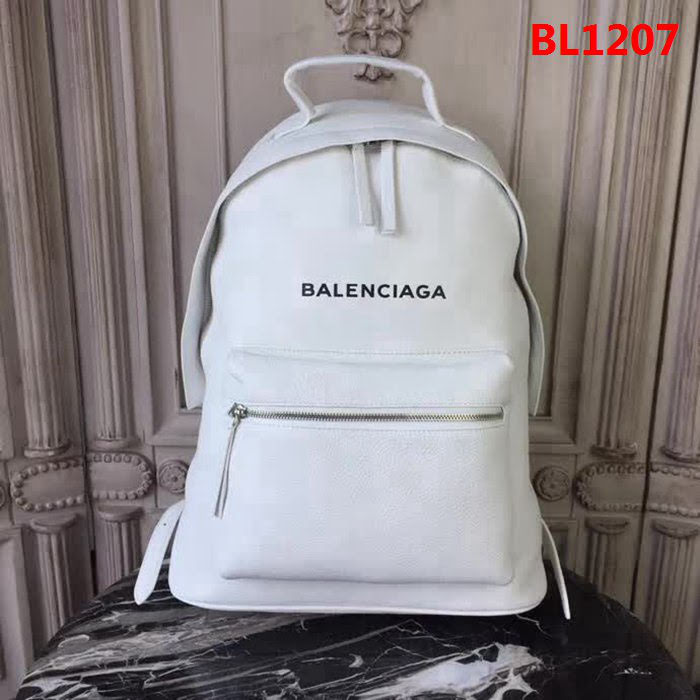 BALENCIAG巴黎世家 雙肩背囊 獨家定制 進口荔枝紋小牛皮雙肩包  BL1207