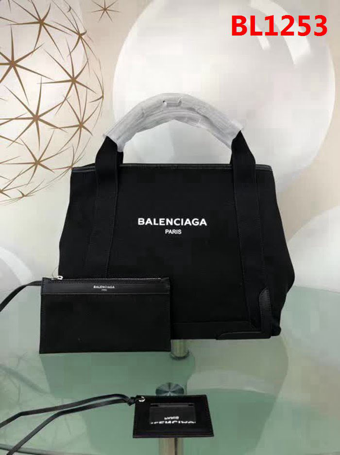 BALENCIAG巴黎世家 17春夏新款 NAVY CABAS 子母購物袋 進口耐磨棉質帆布  BL1253