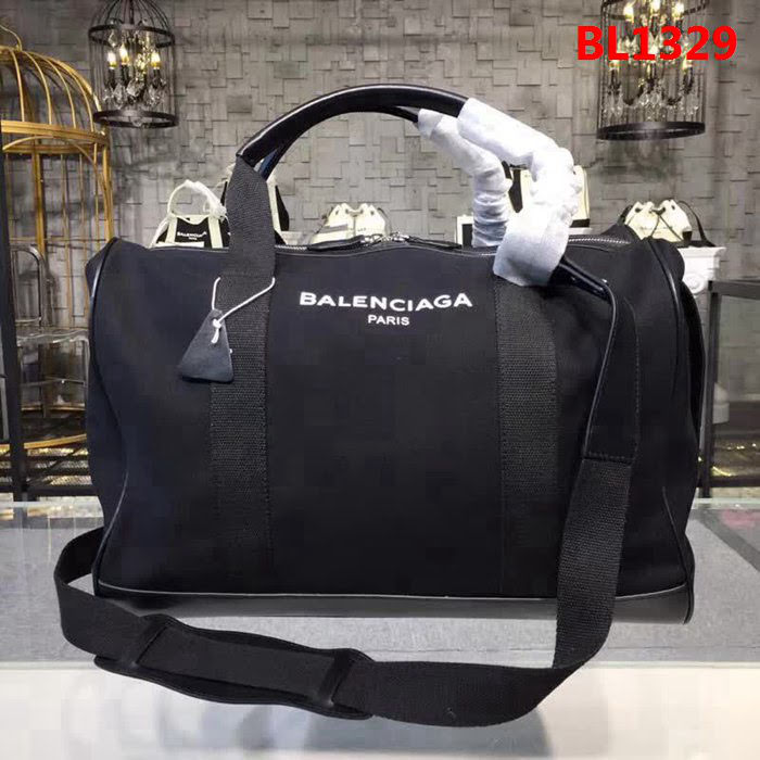 BALENCIAG巴黎世家 帆布旅行包 定制棉質帆布獨家定制 便攜旅行包  BL1329