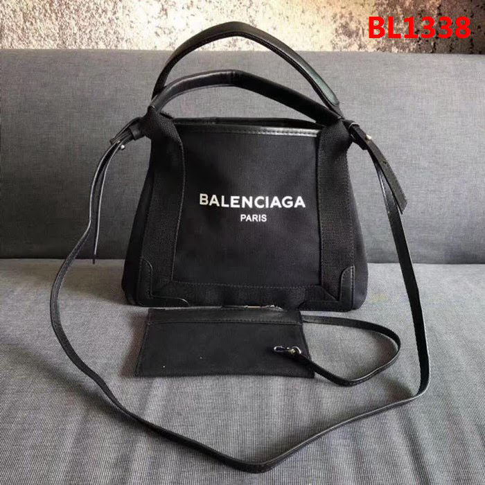 BALENCIAG巴黎世家 BALENCIAGA Navy Cabas子母手提包 沙灘包  BL1338