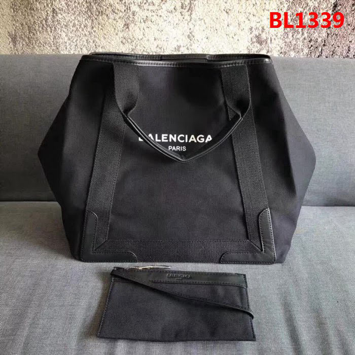 BALENCIAG巴黎世家 BALENCIAGA Navy Cabas子母手提包 沙灘包  BL1339