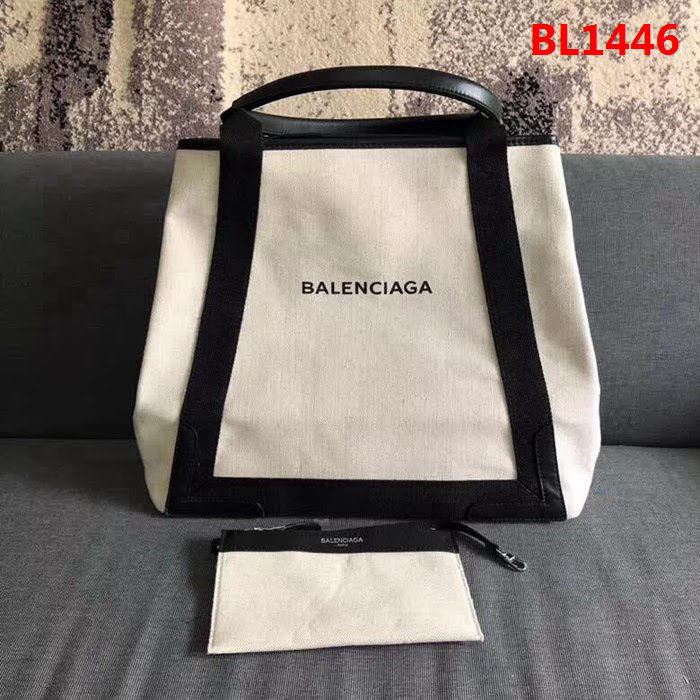 BALENCIAG巴黎世家 單字母 巴黎世家balenciaga 帆布沙灘包 大號  BL1446