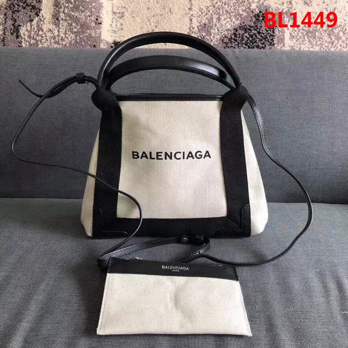 BALENCIAG巴黎世家 單字母 巴黎世家balenciaga 帆布沙灘包 mini  BL1449