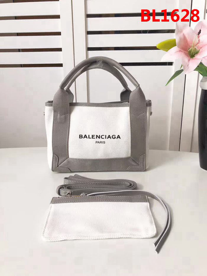 BALENCIAG巴黎世家 NAVY CABAS 子母購物袋 時尚帆布袋  BL1628