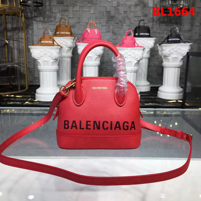 BALENCIAG巴黎世家 18SS系列小號貝殼包 十字紋小牛皮 亦可斜挎手提  BL1664