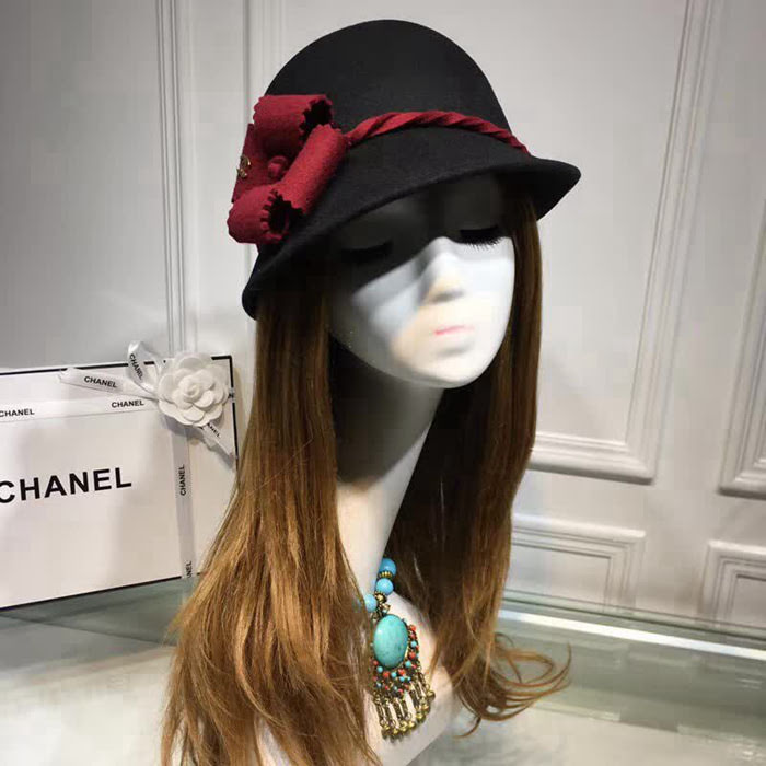 CHANEL香奈兒 2018秋冬新款 時尚百搭羊絨圓頂禮帽 LLWJ6324