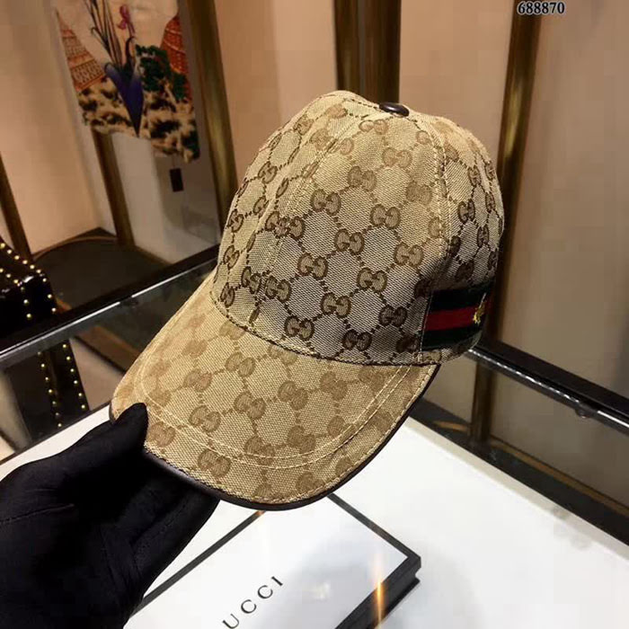 GUCCI古馳 最新款 宮廷經典花紋鴨舌帽 688870 LLWJ6588