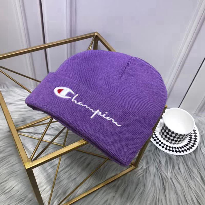 Champion 專櫃品質 2018新品簡單時尚爆款針織帽 LLWJ8063