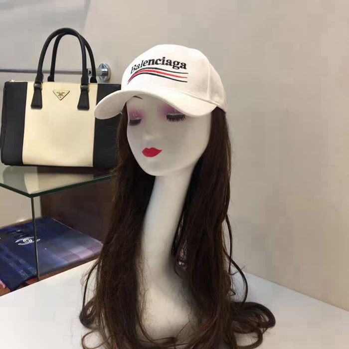 BALENCIAGA巴黎世家 原單刺繡LOGO款 時尚潮流燈芯絨棒球帽 LLWJ8592