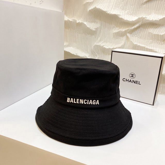 Balenciaga男女同款帽子 巴黎世家印花漁夫帽  mm1199