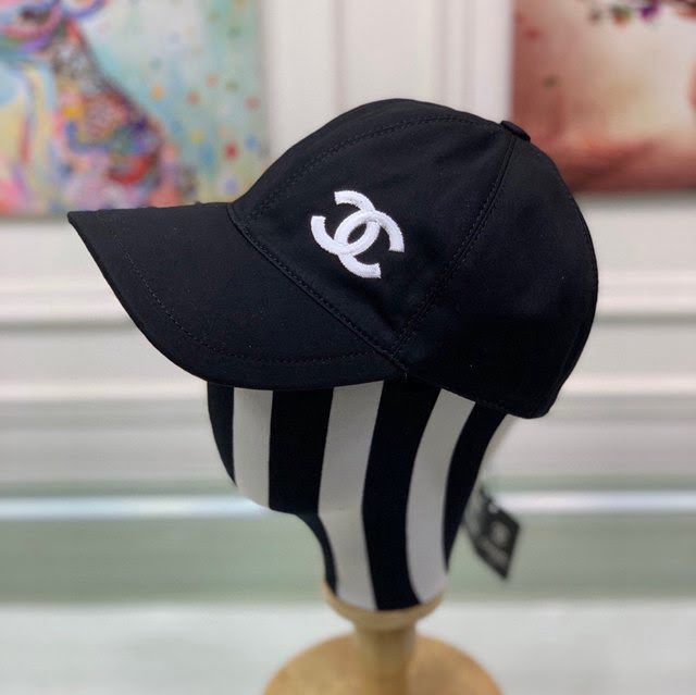 Chanel新品女士帽子 香奈兒立體刺繡鴨舌帽棒球帽  mm1722