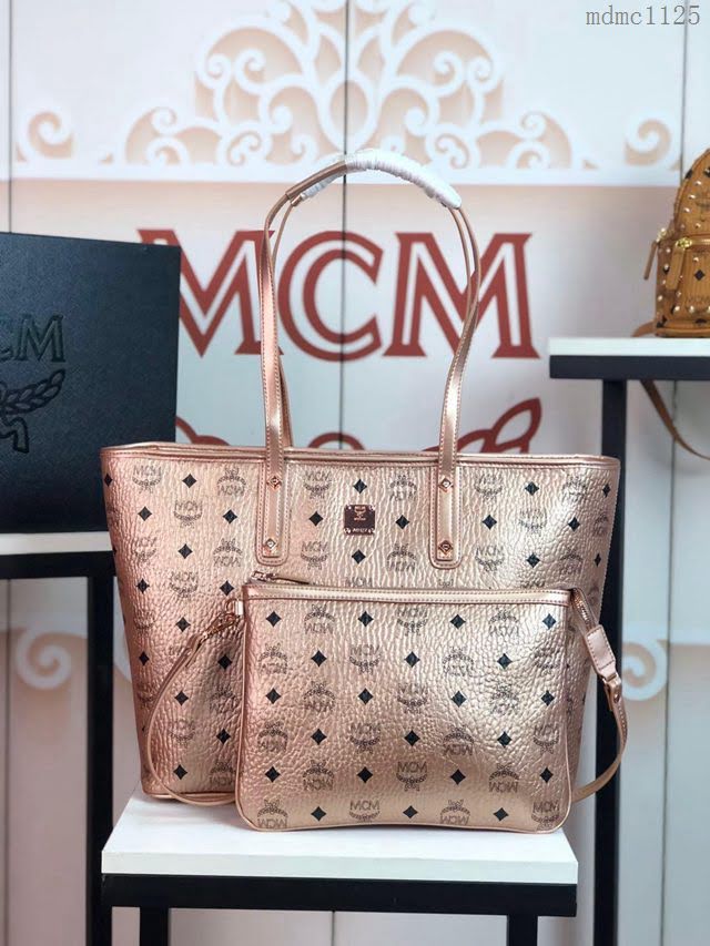 MCM女包 原單 6268 MCM新Anya母子購物袋 MCM女手拎包 單肩包  mdmc1125