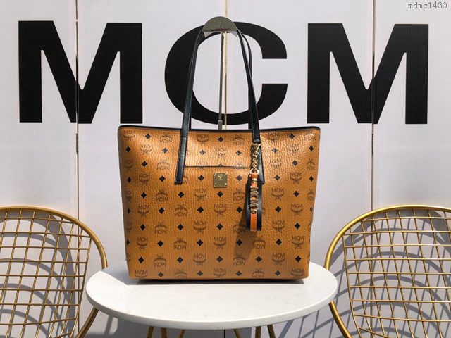 MCM女包 原單 MCM新款購物袋 Visetos印花材料 Anya購物袋 MCM單肩包  mdmc1430