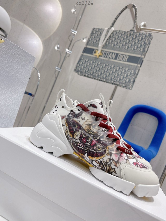 Dior迪奧老爹鞋2022新春最新兩色 限定版女士休閒運動鞋 dx2924