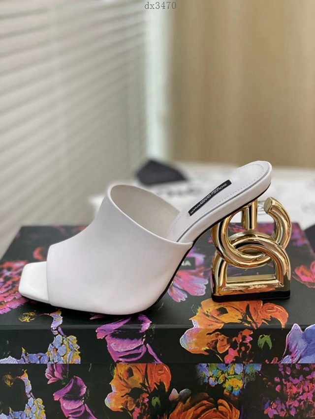 Dolce & Gabbana杜嘉班納專櫃2022新款女士高跟涼鞋 dx3470