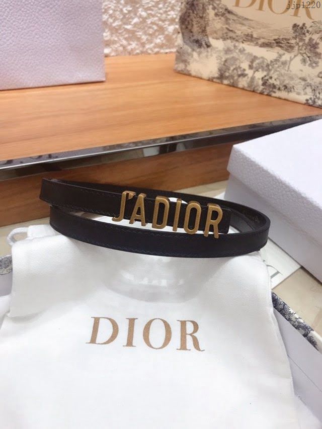 Dior女士腰帶 迪奧經典復古小字母牛皮腰帶  jjp1220