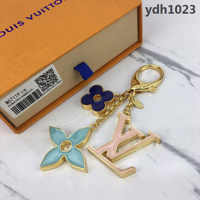 路易威登LV 頂級原單 M67119蘭色 Fleur de Monogram 包飾 任意搭配 路易威登各個標誌性包款  ydh1023