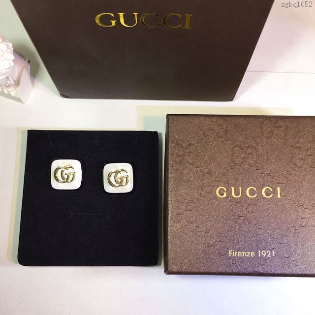 GUCCi飾品 古馳耳飾 Gucci經典方格耳釘  zgbq1052