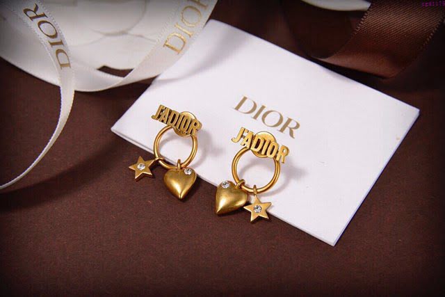Dior飾品 迪奧2021經典熱銷新款字母耳釘耳環  zgd1179
