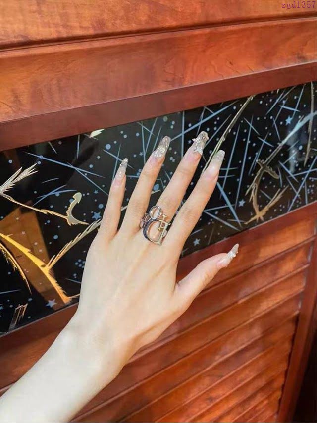 Dior飾品 迪奧經典熱銷款中古戒指 指環  zgd1357