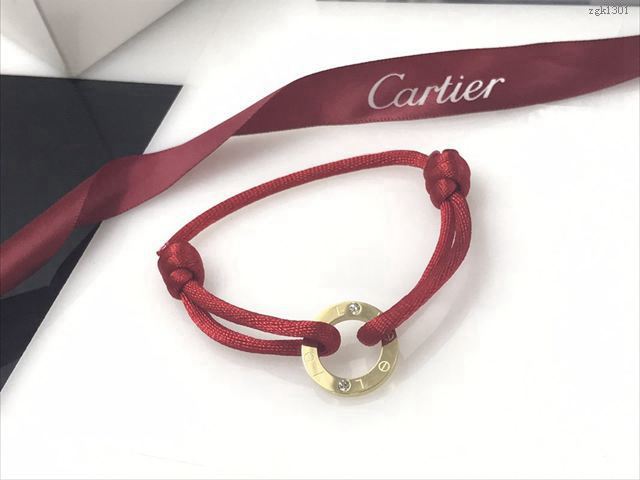 Cartier飾品 卡地亞LOVE系列手繩 卡地亞高版本LOVE圓環手繩  zgk1301