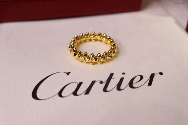 Cartier首飾 卡地亞新版原單柳丁戒指  zgk1468