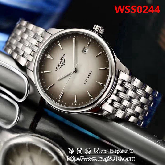LONGINES浪琴 高級定制 全自動機械 男士腕表 WSS0244