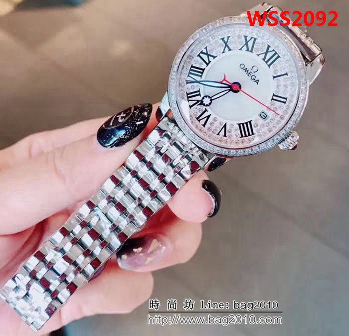 歐米茄OMEGA 高級定制 石英機芯女士腕表 WSS2092
