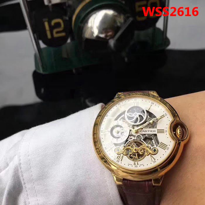 CARTIER卡地亞 精品推薦 大氣爆款精品男士腕表 WSS2616