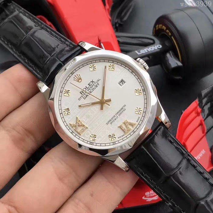 ROLEX勞力士 2019新款 商務系列 太陽紋錶盤 原裝進口全自動機械 深度防水 男士腕表  wssb3939