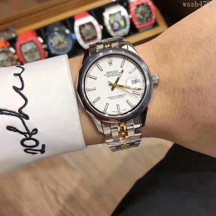 ROLEX勞力士 最新款式 經典傳奇 進口西鐵城 全自動機械機芯 精品 男士腕表  wssb4796