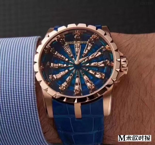 羅傑杜彼ROGER DUBUIS EXCALIBUR（王者系列）系列腕表 圓桌騎士腕表  gjs1880