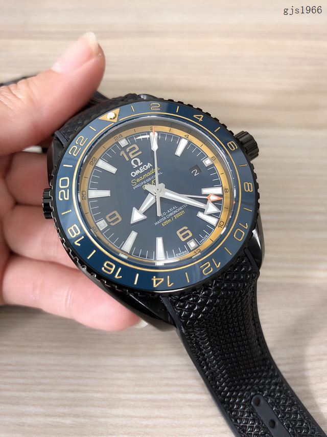 歐米茄高端手錶 OMEGA複刻海馬海洋宇宙600米男士腕表  gjs1966