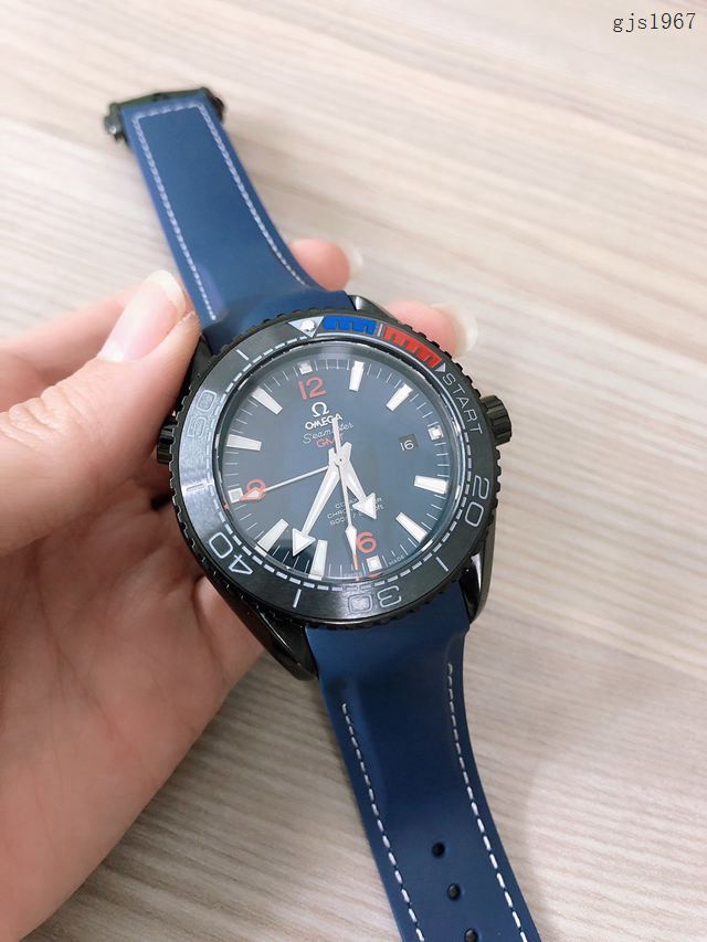 歐米茄高端手錶 OMEGA複刻海馬海洋宇宙600米男士腕表  gjs1967
