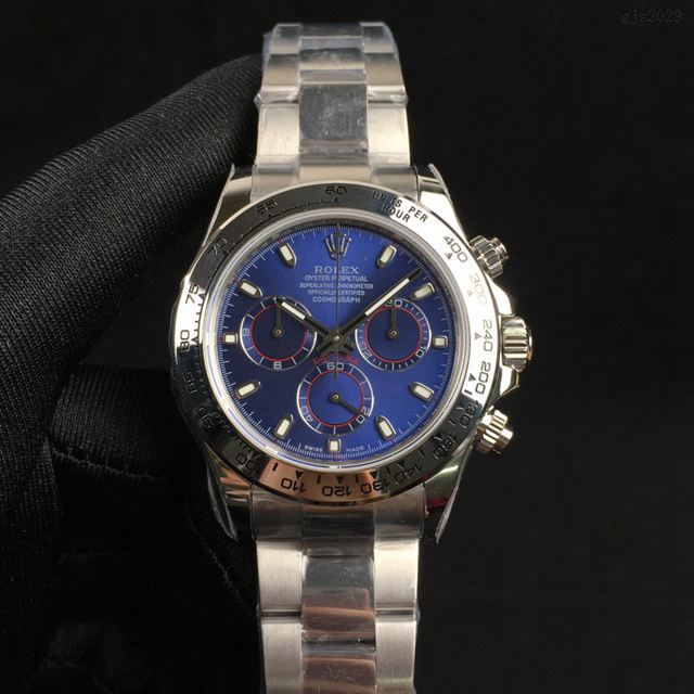 勞力士複刻手錶 Rolex超薄迪通拿新品 灰白金迪 玫瑰金迪 黃金迪 熊貓迪經典男士腕表  gjs2029