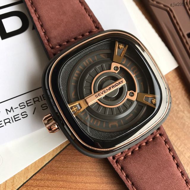 Sevenfriday自動機械男表 型號M2-2 七個星期五休閒高端男表  gjs2059