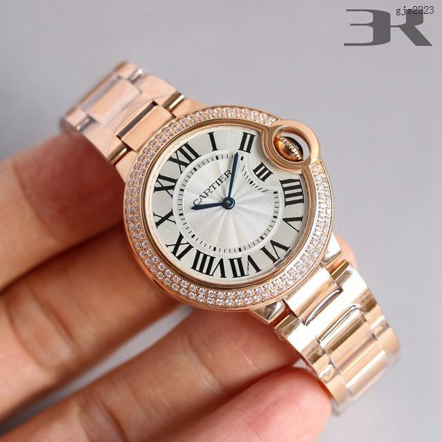 卡地亞專櫃爆款手錶 Cartier經典款藍氣球 卡地亞專櫃複刻女士腕表  gjs2223