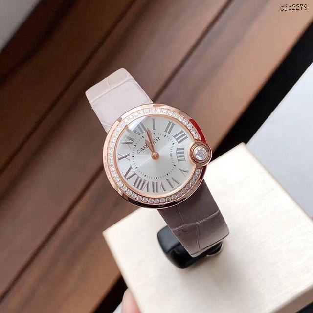 卡地亞專櫃爆款手錶 Cartier經典款白氣球 卡地亞女裝腕表  gjs2279