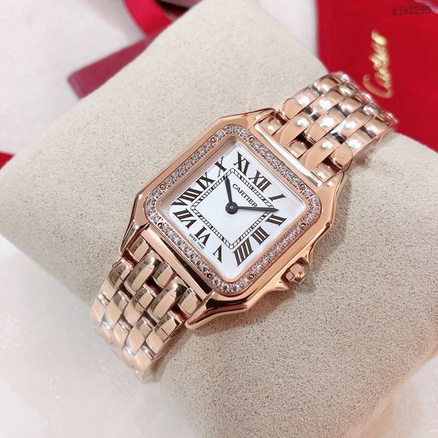 卡地亞專櫃爆款手錶 Cartier經典款獵豹系列女表 Cartier瑞士朗達石英女裝腕表  gjs2295