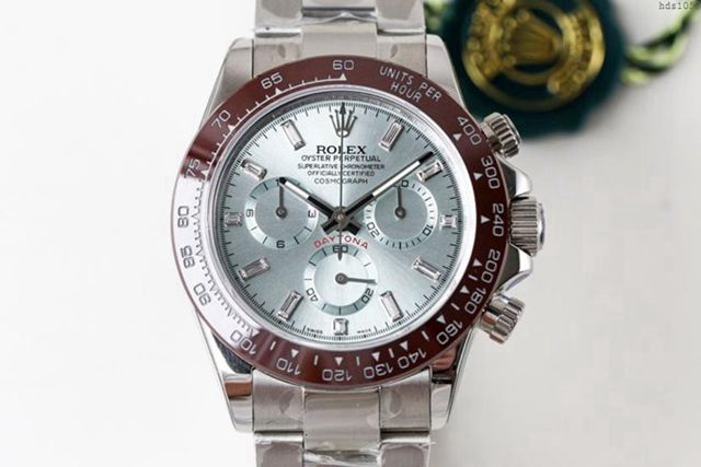 勞力士手錶 Rolex迪通拿 冰藍日暉紋錶盤 夜光精鋼表殼 Rolex高端男士腕表  hds1053