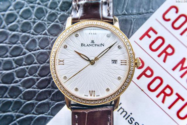 Blancpain手錶 新品 寶鉑經典之作 原裝進口9015機芯 寶珀全自動機械男表  hds1138